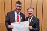 Cerimônia promovida pela Sociedade Brasileira de Cultura Japonesa e de Assistência Social (Bunkyo) foi realizada no Salão Nobre da entidade, na Liberdade, em São Paulo 