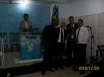 Entrega Moção ao coral  Uma Nova Geração de Adoradores