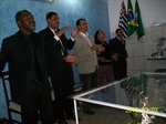 Entrega Moção ao coral  Uma Nova Geração de Adoradores