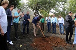 Vereadores destacam a revitalização do Jardim Sensorial do Avistar