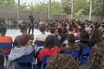 Vereador leva palestra de vida e conscientização a estudantes da Augusto Melega