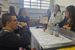 André Bandeira visitou a 15ª edição da Alimentec – Mostra de Projetos Interdisciplinares do curso Superior de Tecnologia em Alimentos da Fatec Piracicaba, realizada na manhã desta terça (10)