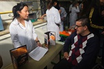 André Bandeira visitou a 15ª edição da Alimentec – Mostra de Projetos Interdisciplinares do curso Superior de Tecnologia em Alimentos da Fatec Piracicaba, realizada na manhã desta terça (10)