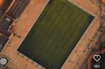 Piscina abandonada na Unimep