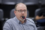 A audiência pública desta terça-feira (17) foi realizada no Plenário "Francisco Antonio Coelho"
