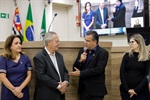 Moção de aplausos foi entregue pelo vereador Fábio Silva, durante a 37ª Reunião Ordinária