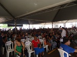 Famílias participaram de solenidade