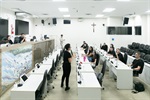 Alunos da turma 169 participaram do Conheça o Legislativo na tarde desta quarta-feira (2)