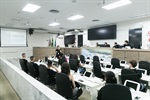 Alunos da turma 169 participaram do Conheça o Legislativo na tarde desta quarta-feira (2)