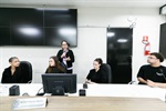 Alunos da turma 169 participaram do Conheça o Legislativo na tarde desta quarta-feira (2)