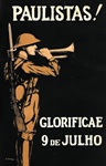 Cartaz que itnegrou a campanha da Revolução Constitucionalista de 1932