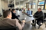 Vereador discute estação elevatória no Itaperu