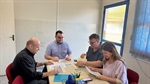 Da esquerda para a direita da foto: Paulo Sérgio Ferreira da Silva, Álvaro Saviani, Maurício Etechebere e Alessandra Bellucci