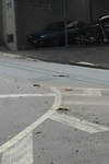 Buraco na avenida Rio das Pedras, depois da solicitação
