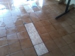 Situação do piso do Centro Comunitário do bairro Eldorado I