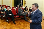 Pedro Cruz: "palestra foi um momento de conscientização"
