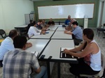 Também estiveram presentes líderes da Associação de Moradores da Vila Fátima
