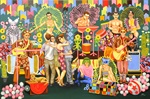 Muralismo mexicano inspirou artista na produção das obras