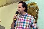 Entrega de título de Cidadão Piracicabano a Ediberto Diamantino