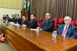 Entrega de título de Cidadão Piracicabano a Ediberto Diamantino