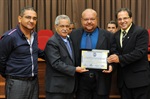 Jorge dos Santos recebe homenagem