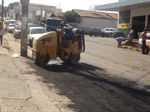 Obra na avenida Madre Maria Teodoro 