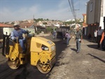 Obra na avenida Madre Maria Teodoro 