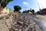 Obras de pavimentação asfáltica Vale do Sol - 3ª e 4ª etapas