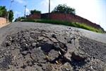 Obras de pavimentação asfáltica Vale do Sol 