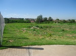 Construção de campo de futebol ao lado da área verde que fica no final da rua Profº Danilo Sancinetti.