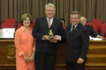 Klaus Reichardt recebe o Título de Cidadão Piracicabano