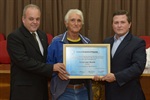 Gilmar Rotta, Dorival José Alcarde e o vereador Trevisan Jr.