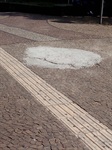 Calçada depois do conserto