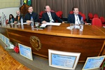 Mesa diretiva dos trabalhos
