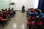 Alunos puderam compartilhar e trocar informações com o vereador