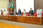 Salão nobre abrigou homenagem na tarde de 14 de maio