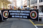 Passeata alusiva ao “Dia Nacional de Combate ao Abuso e à Exploração Sexual de Crianças e Adolescente”