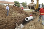 São aproximadamente 800 metros de obras