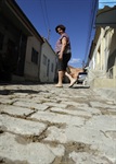 Moradora da vila, Maria Rosa Lorenzetti cita acidentes constantes