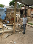 Trevisan esteve nesta quinta-feira na Portelinha acompanhando as obras