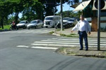 Semuttran instalou equipamento no cruzamento com a rua XV de Novembro