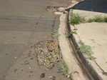 Rua Antônio Alcântara Machado - antes da realização da  obra 