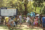 Prefeitura distribuiu pipoca, algodão doce, sorvete e cachorro-quente