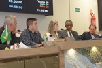 Expediente da reunião ordinária foi suspenso para que a secretária de Turismo pudesse falar