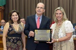 Solenidade de entrega de Medalha de Mérito Legislativo ao empresário Angelo Frias Neto