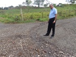 Vereador Luiz Arruda em visita ao Vivenda Bela Vista