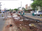 Bandeira acompanha obras na Vila Independência