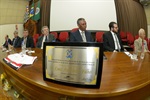 Entrega de título de Cidadão Piracicabano - Luiz Andreello Filho