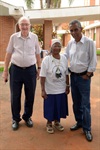 João Manoel em visita Lar dos Velhinhos