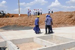 Gilmar Rotta visita canteiro de obras do Vida Nova